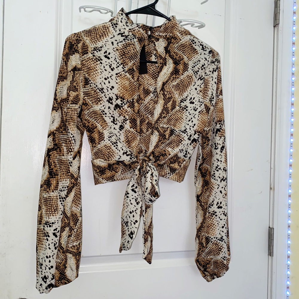 Brand New Fashion Nova Blouse. NEVER WORN! $30.